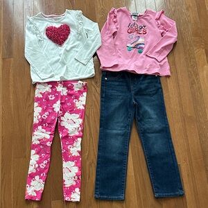 Little girl Fall/Winter lot, size 6